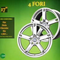 Cerchi in Lega 17" Fiat, Dacia, Kia e altri