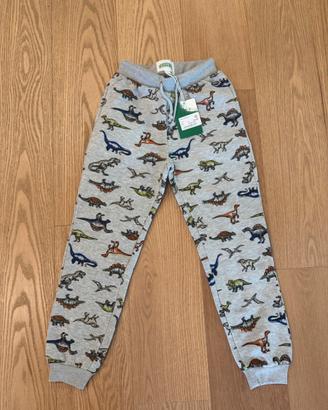 Pantaloni jogging Higgins bambino dinosauri 128