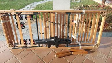 rete elettrica con doghe