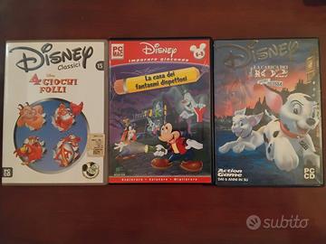 3 giochi PC Disney