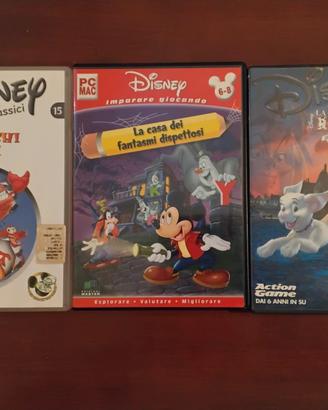 3 giochi PC Disney