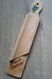 Piccolo tagliere in legno dalla Val Rendena