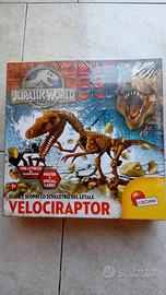 Jurassic World "Scheletro Velociraptor" Lisciani 