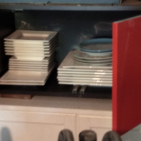 Pensile Ikea più servizio piatti