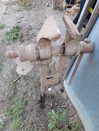 morsa da falegname antica