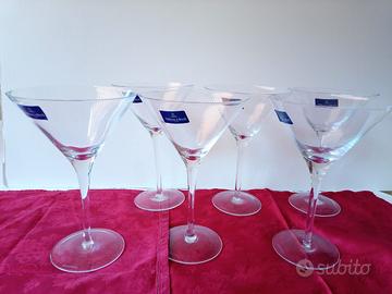 Set 6 bicchieri da martini Villeroy & Boch