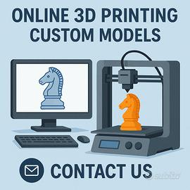 Stampe 3D Personalizzate su Misura