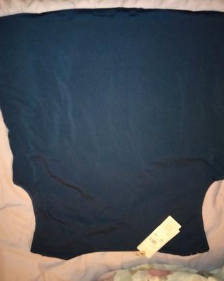 Smanicata blu con paillettes