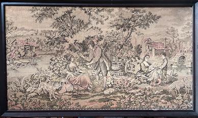 Antico Arazzo tessuto 900