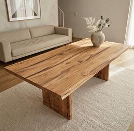 Tavolo in rovere vecchio massiccio – 175x90 cm