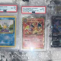 Carte pokemon gradate in vendite (Psa, Bgs, graad)