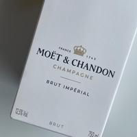 Bottiglia champagne moet e chandon brut