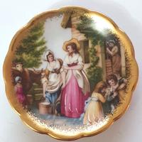 Piccolo piattino in porcellana di Limoges anni ’60