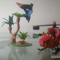 playmobil elicottero dinosauri