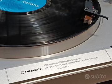 Pioneer PL-640 Piatto S.Automatico Trazione Quarzo