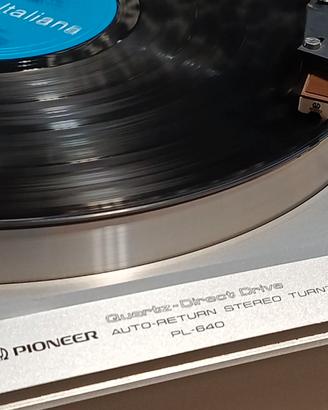 Pioneer PL-640 Piatto S.Automatico Trazione Quarzo