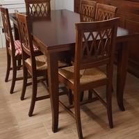 tavolo allungabile legno massello