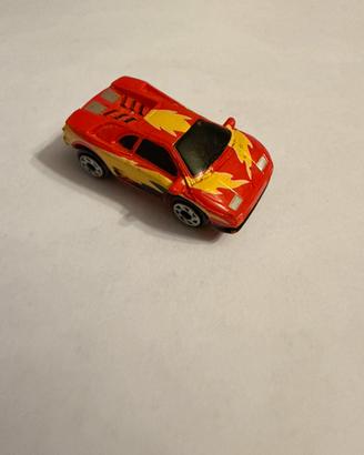Hasbro Lamborghini Diablo rossa fiamme gialle Rara