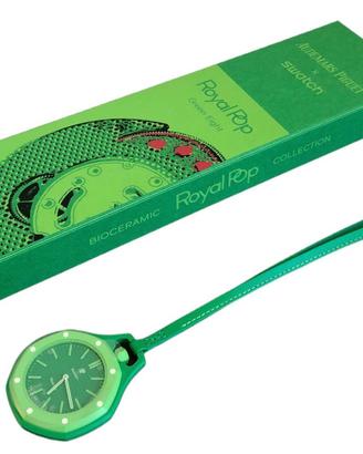 Orologio Swatch x AP Royal Pop Green Eight