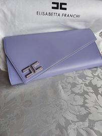 Borsa Clutch Elisabetta Franchi Lilla