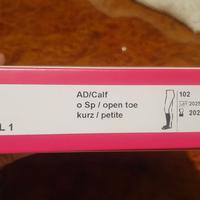 Calza compressione gambaletto aperto