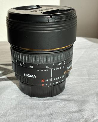 Obiettivo Sigma 15mm