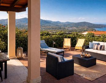 Casa vacanza capoliveri vista mare vicino a tt