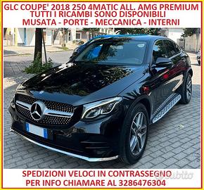 Glc coupe 2018 4matic 250d ricambi sono disponibil