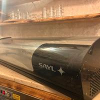 VETRINA CON DOPPIO PIANO REFRIGERATO