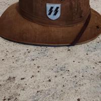 WW2 NO ELMETTO CASCO TROPICALE TEDESCO WAFFEN XX