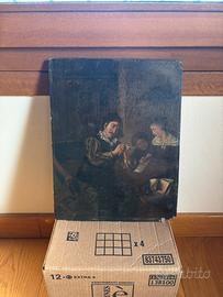 Olio su tavola, fine ’700 / scuola antica