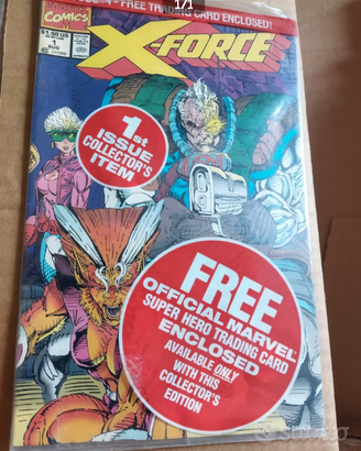 X-FORCE #1 MARVEL COMICS Numero 1 imbustato