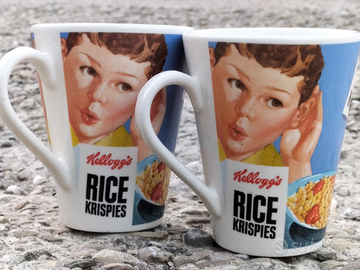 Tazze kellogg's vintage da collezione