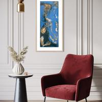 Quadro Astratto originale - Acrilico su tela 20x50