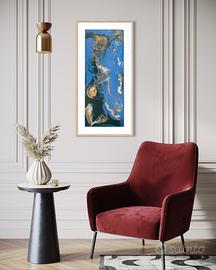 Quadro Astratto originale - Acrilico su tela 20x50