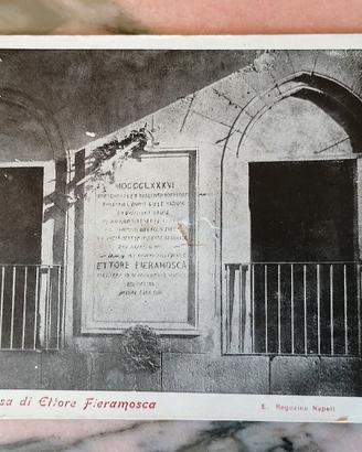 CAPUA CASA DI ETTORE FIERAMOSCA 1902/05- VIAGGIATA
