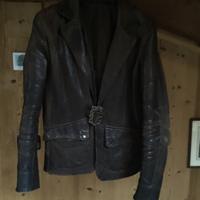 Giacca in pelle da donna