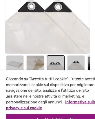 telo per gazzebo o altro