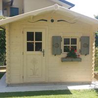 Casetta da giardino in legno creata su misura