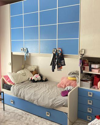 Camerette a ponte con scrivanie