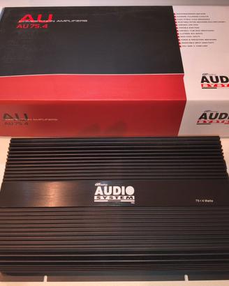 Amplificatore auto 4 canali Audio System AU 75.4