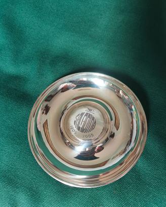 Piattino in Argento 800, argenteria Miracoli Milan