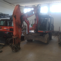 Escavatore gommato fiat Hitachi ex 165 w