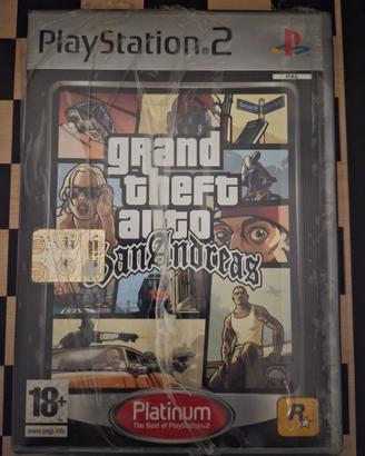 GTA SAN ANDREAS PLATINUM EDITION PS2