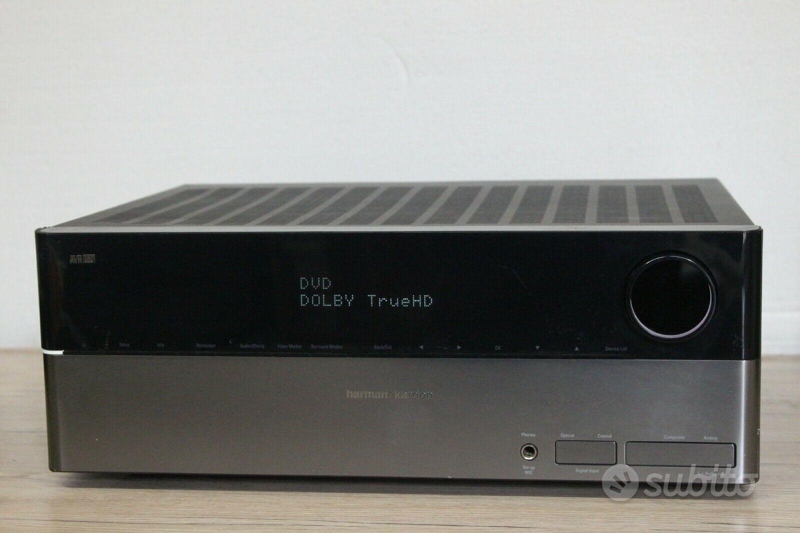 Sintoamplificatore Harman Kardon AVR360 HDMI7 Audio/Video In vendita a Vibo Valentia