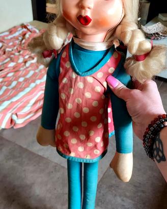 bambola vintage anni 60 Ceppi Ratti 
