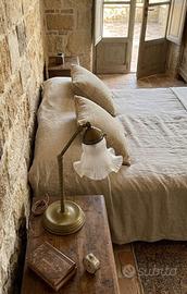 Lampada da tavolo ottone vintage