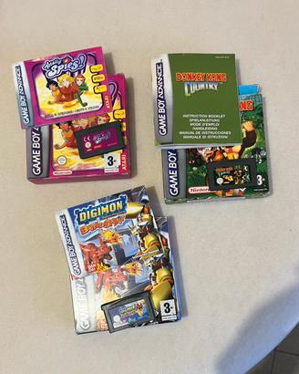 3 giochi Game Boy Advance