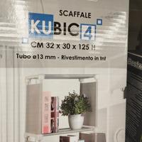 espositore libreria mobile in TNT