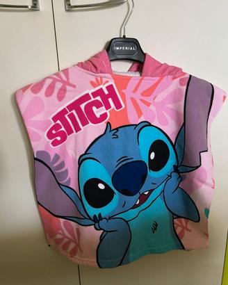 Poncho Stitch Disney Cappuccio